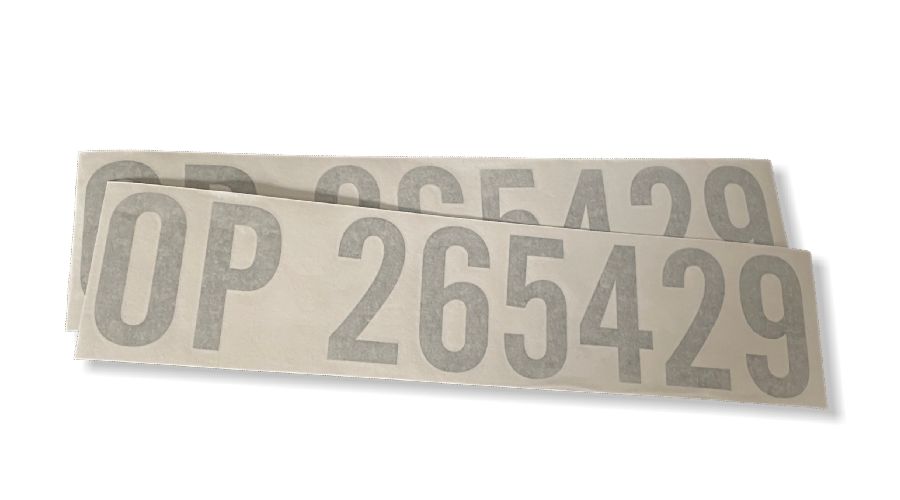 Naljepnice za plovila, imena brodova, trake za vodenu liniju