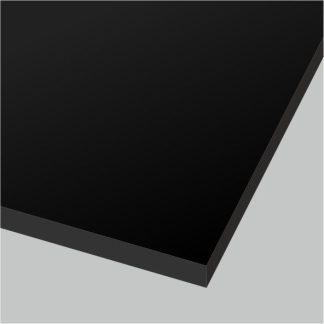 Crna sjajna akrilna ploča